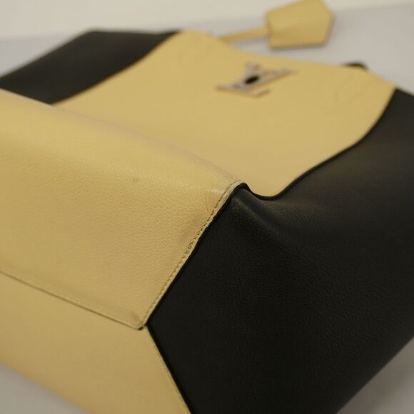 Louis Vuitton Tote Bag Lock Me Cover Noir - Picture 8 of 11